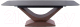 Миниатюра изображения товара Обеденный стол Signal Dolce 180-240x95x76 (эффект серого мрамора/орех)