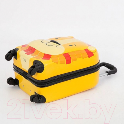 Чемодан на колесах Ecotope Лев / 324-432-16-YLW (желтый)