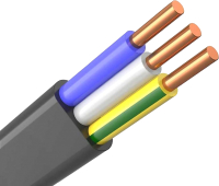 

Кабель силовой СКТ Групп, ВВГ-Пнг (А)-LS 3x2.5 (N PE)-0.66