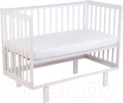 Детская кроватка Polini Kids Simple 340 / 0003107-04 (белый)
