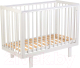 Детская кроватка Polini Kids Simple 340 / 0003107-04 (белый) - 