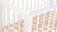 Миниатюра изображения товара Детская кроватка Polini Kids Simple 340 / 0003107-04 (белый)