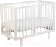 Миниатюра изображения товара Детская кроватка Polini Kids Simple 340 / 0003107-04 (белый)