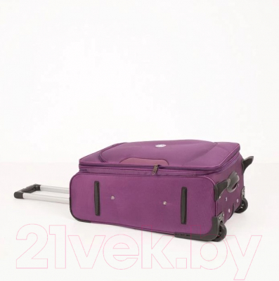 Чемодан на колесах Grott 262-7005/4-24VLT (фиолетовый)