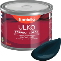 Краска Finntella Ulko Ukonilma / F-05-1-1-FL008 (900мл, темно-сине-зеленый) - 
