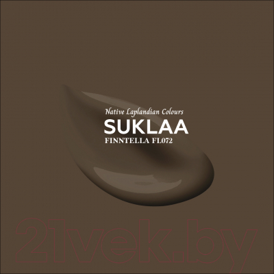 Краска Finntella Ulko Suklaa / F-05-1-1-FL072 (900мл, коричневый)