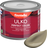 Краска Finntella Ulko Ruskea Khaki / F-05-1-1-FL086 (900мл, коричневый хаки) - 