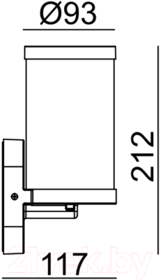 Изображение товара Бра уличное ESCADA 30003W/01 (темно-серый)