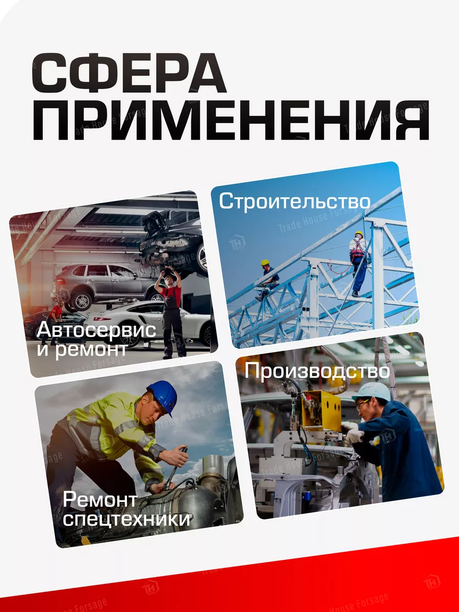 Головка слесарная Forsage F-4488532 (54930) — фото 5