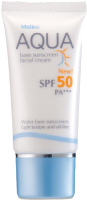 Крем солнцезащитный Mistine Aqua Base Sunscreen Facial Cream SPF 50 PA+++ (20г) - 