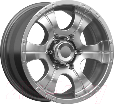 Изображение товара Литой диск K&K Байконур 15x7" 5x139.7мм DIA 108.5мм ET 20мм Алмаз матовый