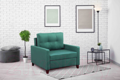 Кресло-кровать Мебельград Джерси 1 900 (мора зеленый)