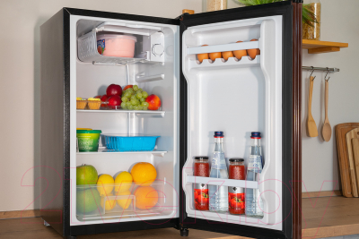Холодильник с морозильником Olto RF-090 (коричневый)