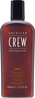 Гель для душа American Crew 3в1 (450мл)