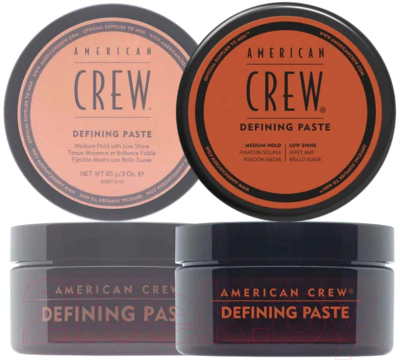 Паста для укладки волос American Crew Defining Paste Средней фиксации и низким уровнем блеска (85г)