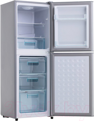 Холодильник с морозильником Olto RF-160C (серебристый)