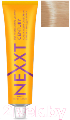 Крем-краска для волос Nexxt Professional Century 10.04 (светлый блондин медный)