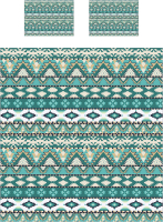 Набор текстиля для спальни Ambesonne Скандинавский узор 220x235 / bcsl_47099 - 