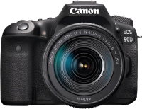 Зеркальный фотоаппарат Canon EOS 90D Kit 18-135 IS USM - 