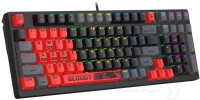Клавиатура A4Tech Bloody S98 Sports Red (красный/черный)