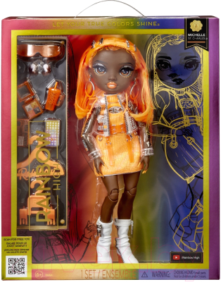 Кукла с аксессуарами Rainbow High Мишель Сент Чарльз / 41766 (оранжевый)