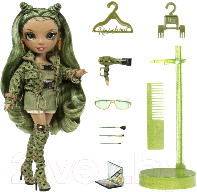 Кукла с аксессуарами Rainbow High Оливия Вудс / 41768 (зеленый)