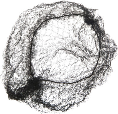 Cеточка для волос Dewal CE050 (2шт, черный) - 