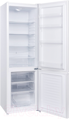 Холодильник с морозильником Evelux FS 2220 W