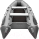 Надувная лодка Roger Boat Hunter 3000 (без киля, серый/графит) - 