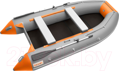 Надувная лодка Roger Boat Hunter 3000 (без киля, серый/оранжевый)