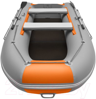 Надувная лодка Roger Boat Hunter 3000 (без киля, серый/оранжевый)