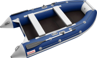 Надувная лодка Roger Boat Hunter 3000 (без киля, синий/белый) - 