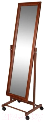 Зеркало Мебелик BeautyStyle 27 (средне-коричневый)