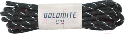 Шнурки для обуви Dolomite DOL Laces Hiking Low / 291749-1445 (130см, черный/серый)