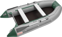 Надувная лодка Roger Boat Hunter 3200 (без киля, серый/зеленый) - 