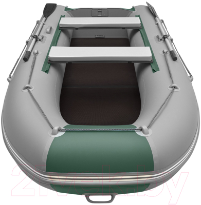 Надувная лодка Roger Boat Hunter 3200 (без киля, серый/зеленый)