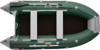 Изображение товара Надувная лодка Roger Boat Hunter 3200 (без киля, зеленый/серый)