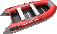 Надувная лодка Roger Boat Hunter Keel 3000 (малокилевая, красный/серый) - 