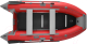 Миниатюра изображения товара Надувная лодка Roger Boat Hunter Keel 3000 (малокилевая, красный/серый)
