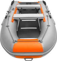 Надувная лодка Roger Boat Hunter Keel 3000 (малокилевая, серый/оранжевый) - 