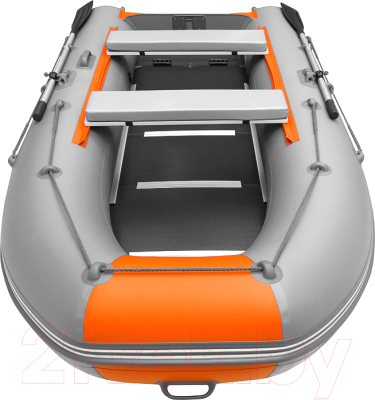 Надувная лодка Roger Boat Hunter Keel 3000 (малокилевая, серый/оранжевый)
