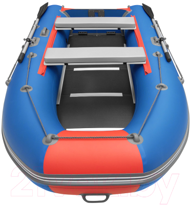 Надувная лодка Roger Boat Hunter Keel 3000 (малокилевая, синий/красный)