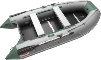 Надувная лодка Roger Boat Hunter Keel 3000 (малокилевая, серый/зеленый) - 