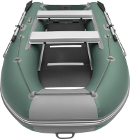 Надувная лодка Roger Boat Hunter Keel 3000 (малокилевая, зеленый/серый) - 