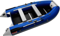 Надувная лодка Roger Boat Hunter Keel 3000 (малокилевая, синий/серый) - 