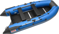 Надувная лодка Roger Boat Hunter Keel 3200 (малокилевая, синий/черный) - 
