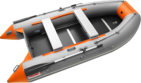 Надувная лодка Roger Boat Hunter Keel 3200 (малокилевая, серый/оранжевый) - 