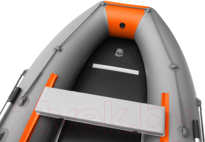 Надувная лодка Roger Boat Hunter Keel 3200 (малокилевая, серый/оранжевый)