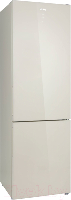 Холодильник с морозильником Korting KNFC 62370 GB