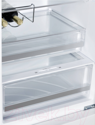 Холодильник с морозильником Korting KNFC 62370 GB